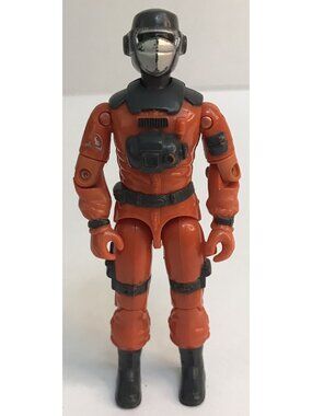 Vintage 1985 GI Joe BARBECUE Toy Action Figure Hasbro BBQ (B) NEW O-ring